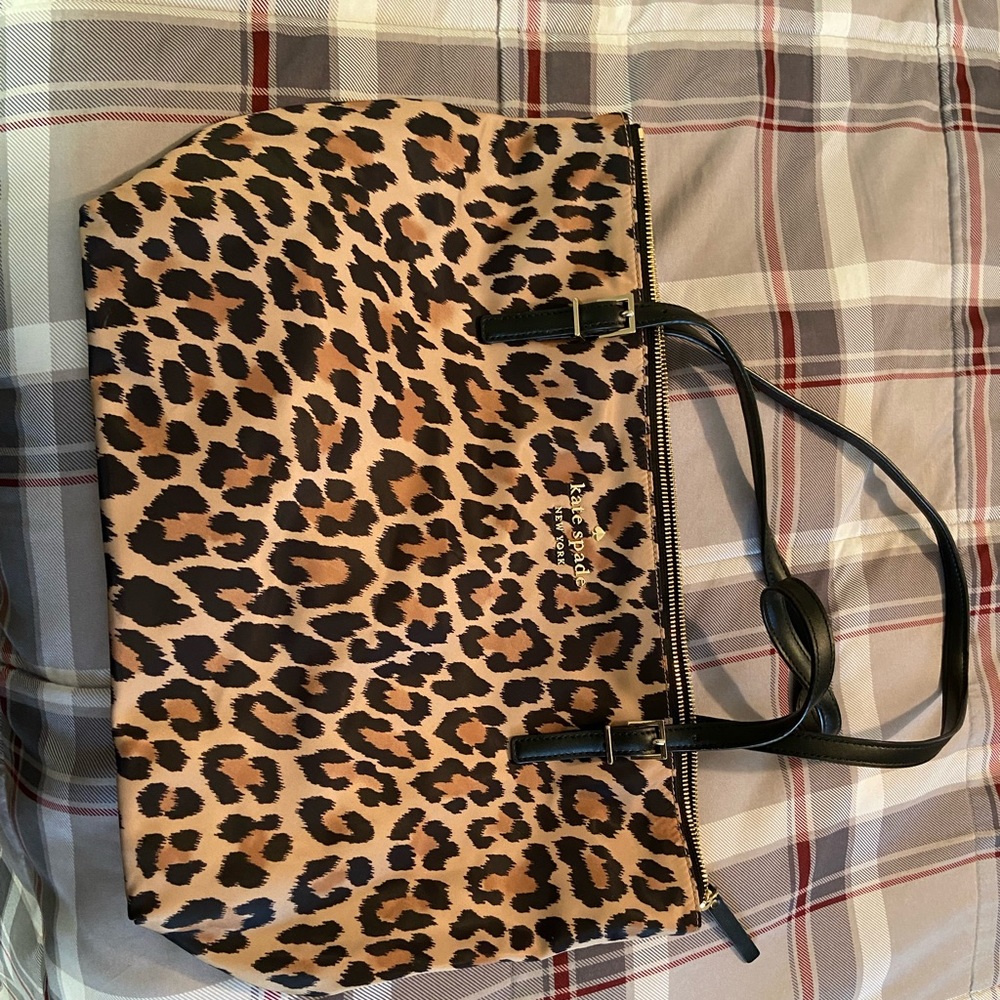 Never used Kate Spade Leopard bag